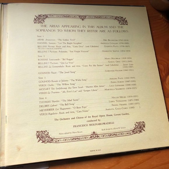 The Art of The Prima Donna Joan Sutherland London Records Vinyl  LP - Picture 4 of 9